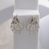 Excellent Circle prong set Stud Earrings Lab Grown Diamond 1.16Ct Fine Gold