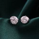 Solitaires Stud Lab Grown Diamond 1.00Ct 14K Fine Gold Earrings