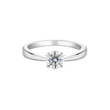 0.50Ct Lab Grown Diamond With Round Cut Solitaire Engagement Ring 14K Fine Gold
